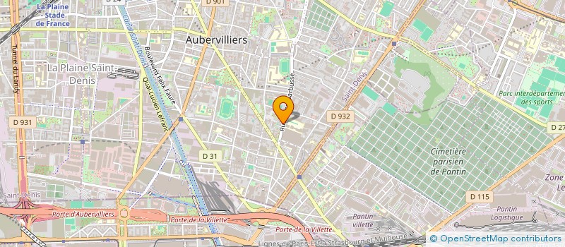 localisation de l'entreprise GOKHAN  AUBERVILLIERS