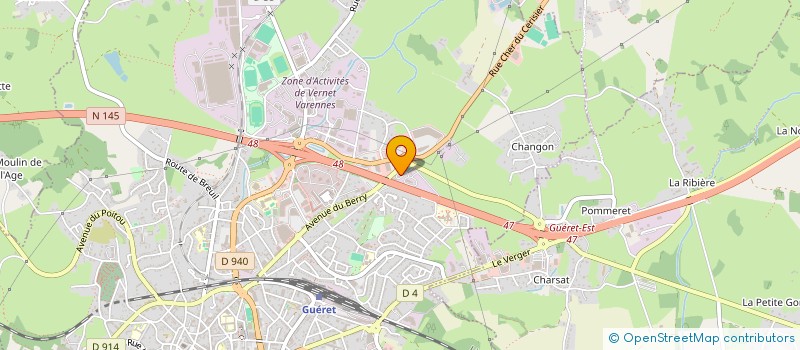 localisation de l'entreprise GOKIDS  GUERET