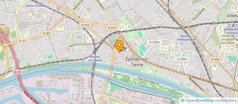localisation de l'entreprise GOKSIM NEGOCE à EPINAY-SUR-SEINE