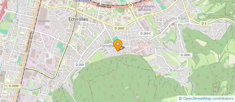 localisation de l'entreprise GOKSUN PROBAT à ECHIROLLES