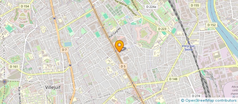 localisation de l'entreprise GOKU à VITRY-SUR-SEINE