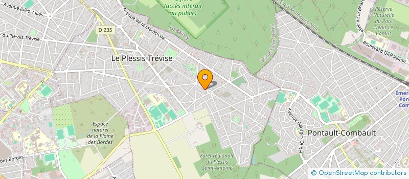 localisation de l'entreprise GOLAA à LE PLESSIS-TREVISE
