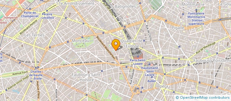 localisation de l'entreprise GOLANY COURCELLES  PARIS