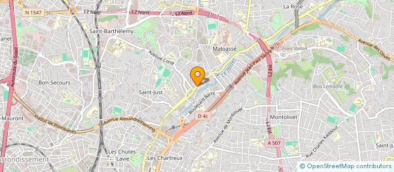 localisation de l'entreprise GOLAV  MARSEILLE