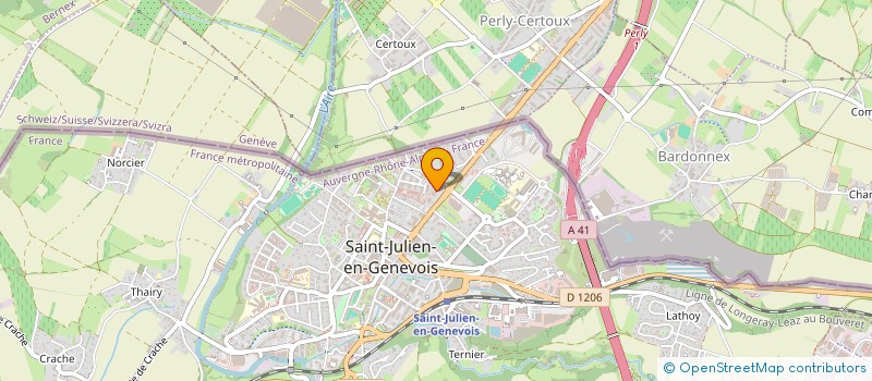 localisation de l'entreprise GOLAY  SAINT-JULIEN-EN-GENEVOIS