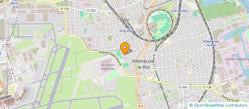 localisation de l'entreprise GOLBAL RENOVATION à VILLENEUVE-LE-ROI