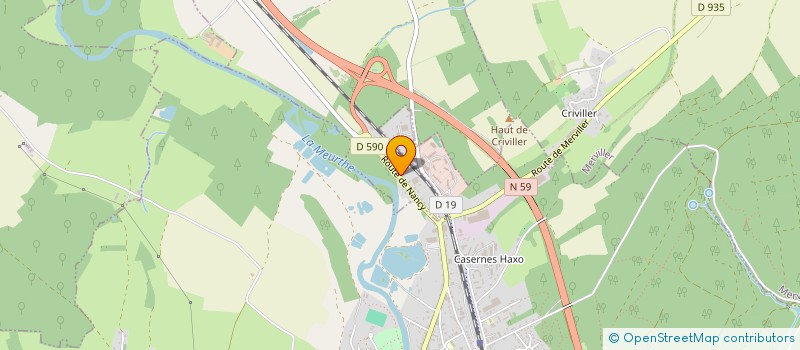 localisation de l'entreprise GOLBEY 2005  GELACOURT