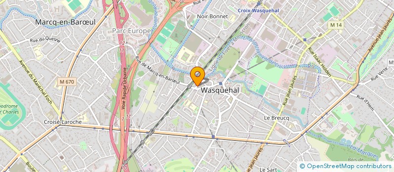 localisation de l'entreprise GOLD à WASQUEHAL