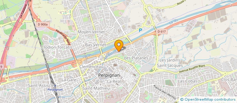 localisation de l'entreprise GOLD à PERPIGNAN