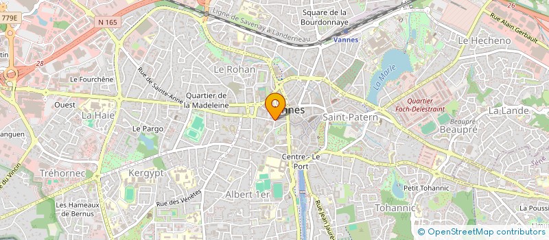 localisation de l'entreprise GOLD AVENIR à VANNES