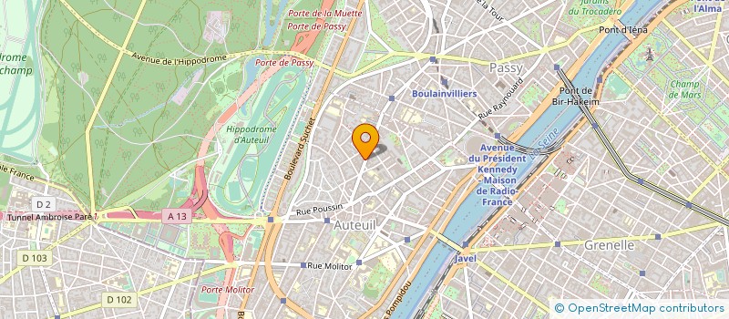 localisation de l'entreprise GOLD CAR à PARIS