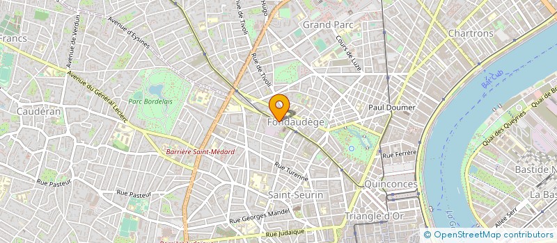 localisation de l'entreprise GOLD CHRONO SARL à BORDEAUX