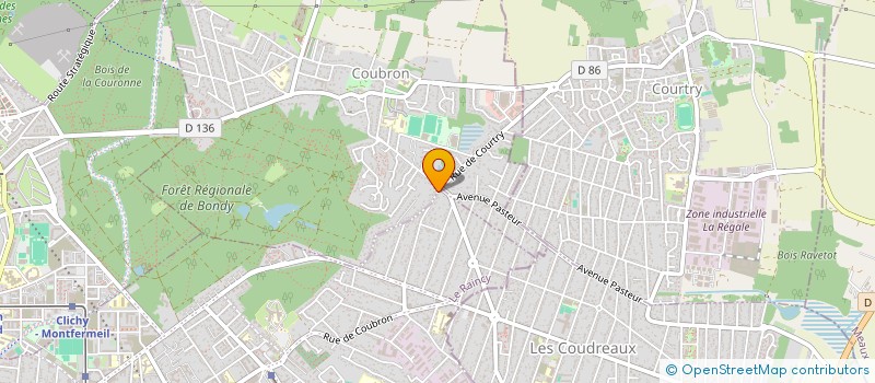 localisation de l'entreprise GOLD COMPAGNY à COUBRON