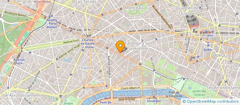 localisation de l'entreprise GOLD CONCEPT DESIGN MATERIAUX & CONSTRUCTIONS  PARIS