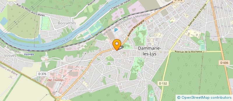 localisation de l'entreprise GOLD CONSTRUCTIONS à DAMMARIE-LES-LYS