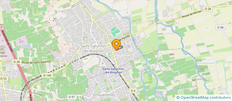 localisation de l'entreprise GOLD CONSULTING  MORIERES-LES-AVIGNON