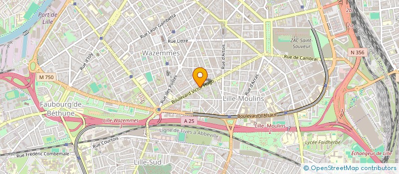 localisation de l'entreprise GOLD DATA CONSULTING à LILLE