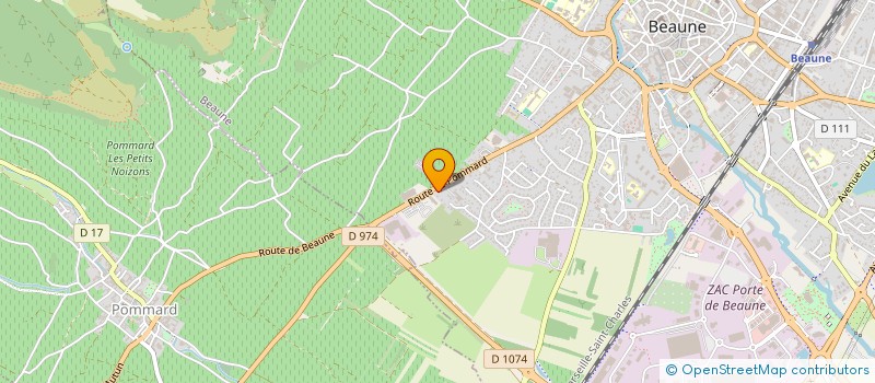 localisation de l'entreprise GOLD EMOTION à BEAUNE