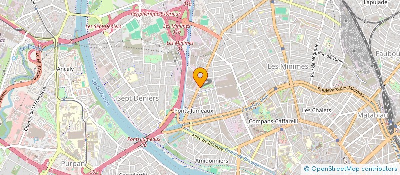 localisation de l'entreprise GOLD-EVENT' à TOULOUSE