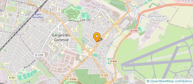 localisation de l'entreprise GOLD EVENTS  GARGES-LES-GONESSE