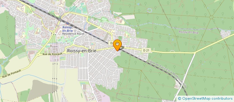 localisation de l'entreprise GOLD FERMETURES à ROISSY-EN-BRIE