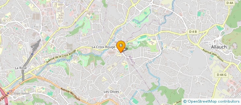 localisation de l'entreprise GOLD FINGER à MARSEILLE