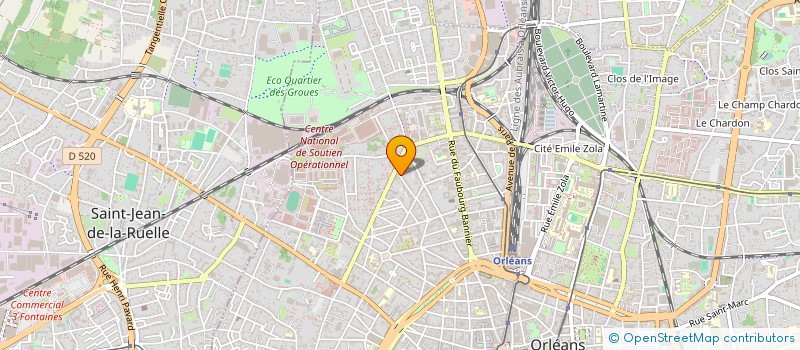 localisation de l'entreprise GOLD FOR EVENTS à ORLEANS