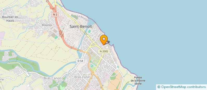 localisation de l'entreprise GOLD FORMATION à SAINT-BENOIT