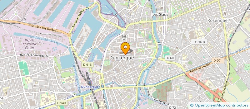 localisation de l'entreprise GOLD KING à DUNKERQUE