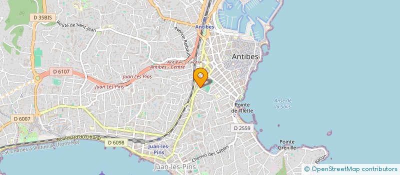 localisation de l'entreprise GOLD PHONE 06  ANTIBES