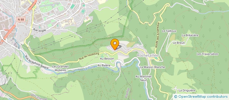 localisation de l'entreprise GOLD RUSH PROD  SAINT-ETIENNE