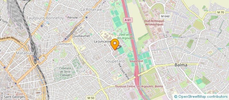 localisation de l'entreprise GOLD SECURITE INTERVENTION  TOULOUSE