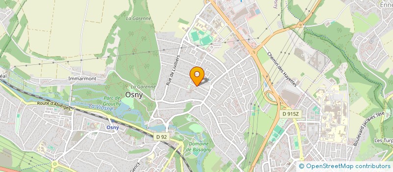 localisation de l'entreprise GOLD TAXI ET TRANSPORT DE PERSONNES  OSNY