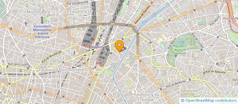 localisation de l'entreprise GOLD TEX à PARIS