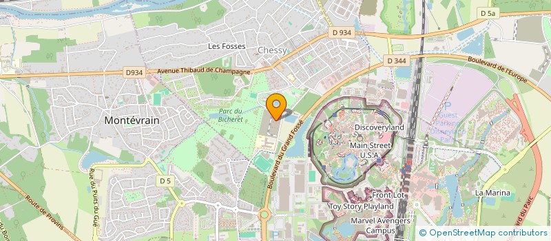 localisation de l'entreprise GOLD TRANSFER  CHESSY