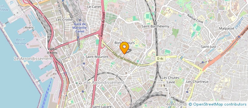 localisation de l'entreprise GOLD WAY RENOVATION à MARSEILLE