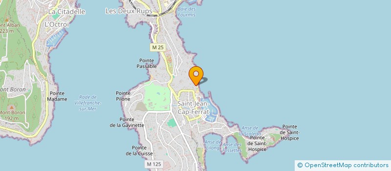 localisation de l'entreprise GOLDA à SAINT-JEAN-CAP-FERRAT