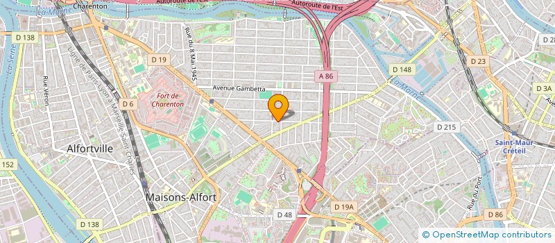 localisation de l'entreprise GOLDA à MAISONS-ALFORT