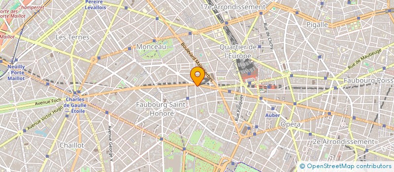 localisation de l'entreprise GOLDBERG & ASSOCIES à PARIS