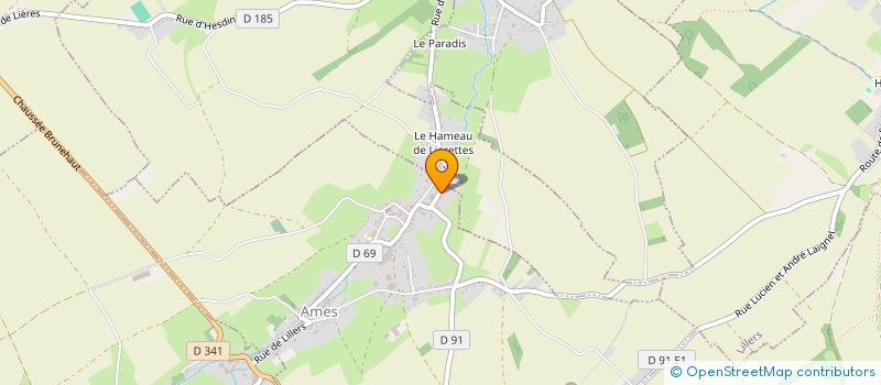 localisation de l'entreprise GOLDBRUM  AMES