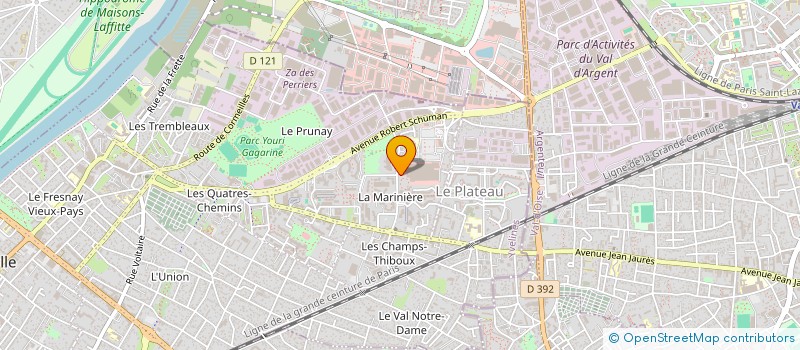 localisation de l'entreprise GOLDBURGER  SARTROUVILLE