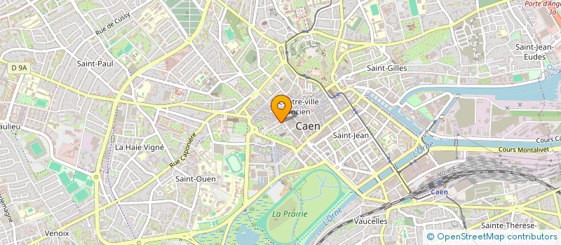 localisation de l'entreprise GOLDDAYS GROUPE à CAEN