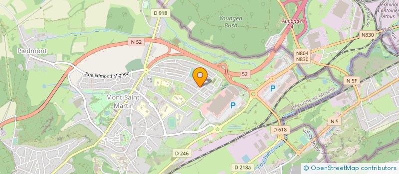 localisation de l'entreprise GOLDE VTC  MONT-SAINT-MARTIN