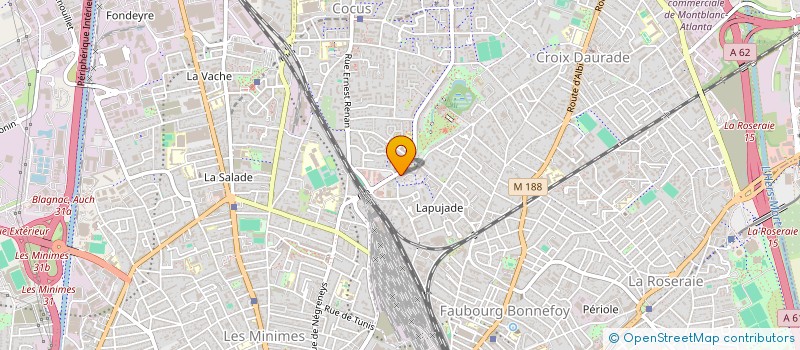 localisation de l'entreprise GOLDEN BEE  TOULOUSE