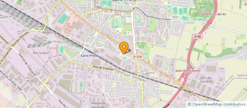 localisation de l'entreprise GOLDEN CLUB SUBAQUATIQUE SAINT PRIESTOIS  SAINT-PRIEST