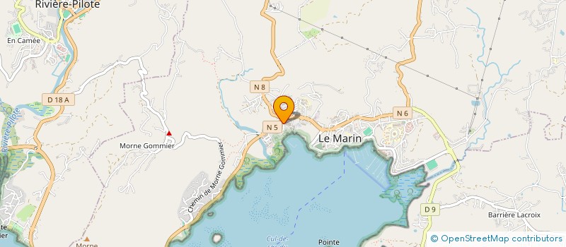 localisation de l'entreprise GOLDEN CRAFT à LE MARIN