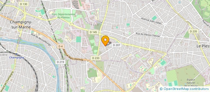 localisation de l'entreprise GOLDEN DRIVER à CHAMPIGNY-SUR-MARNE