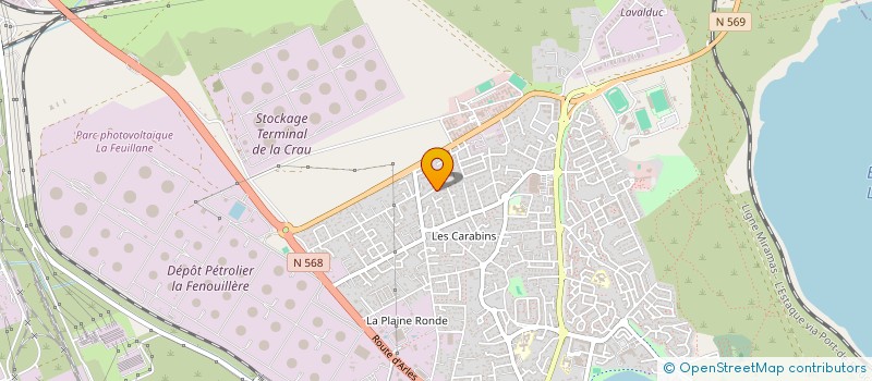 localisation de l'entreprise GOLDEN EAGLES  FOS-SUR-MER