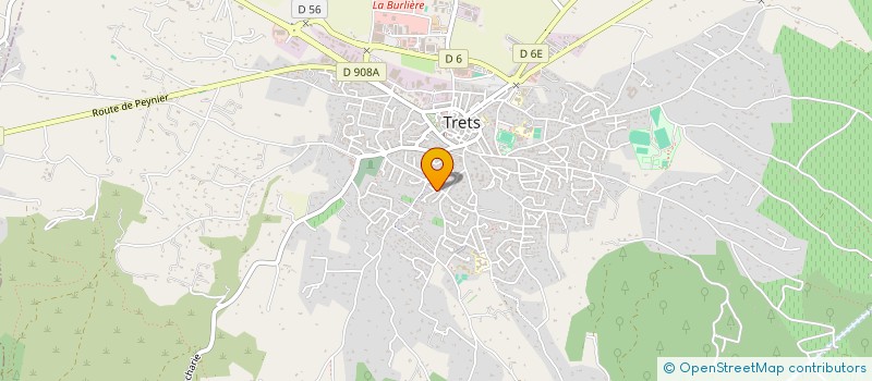 localisation de l'entreprise GOLDEN EVENTS à TRETS