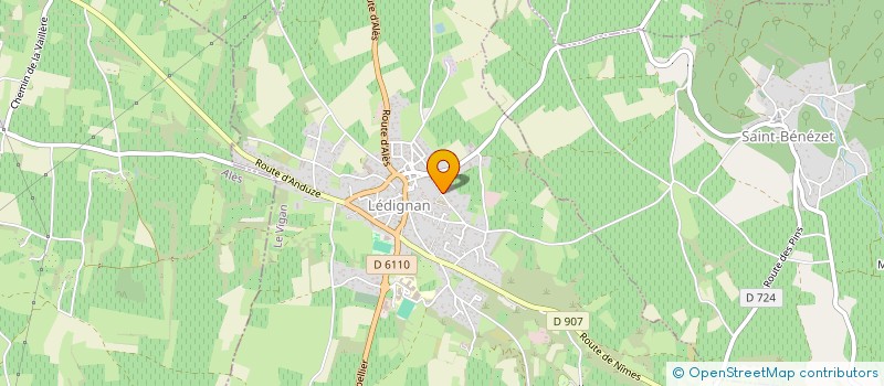 localisation de l'entreprise GOLDEN FAMILY  LEDIGNAN